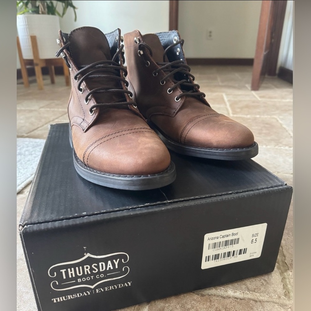 Thursday Boot Company. Captains Arizona Adobe size 6.5